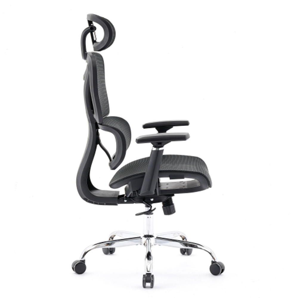 Evesham Mesh Fabric Home and Office Chair in Black