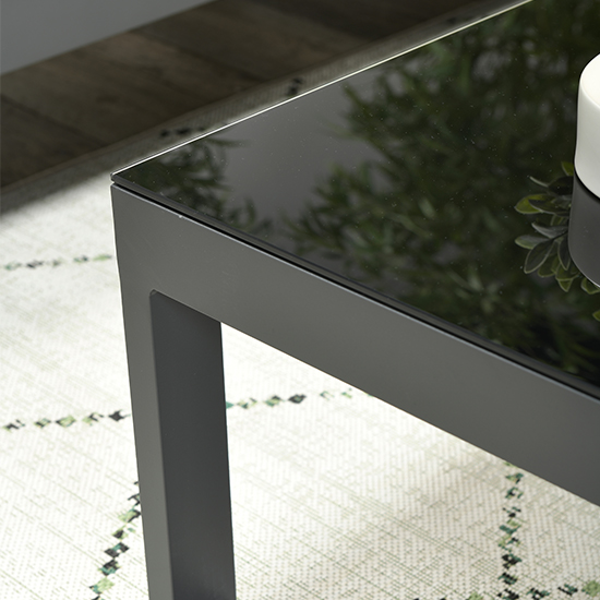 Ewloe Outdoor Fabric Left Hand Lounge Set In Mystic Grey