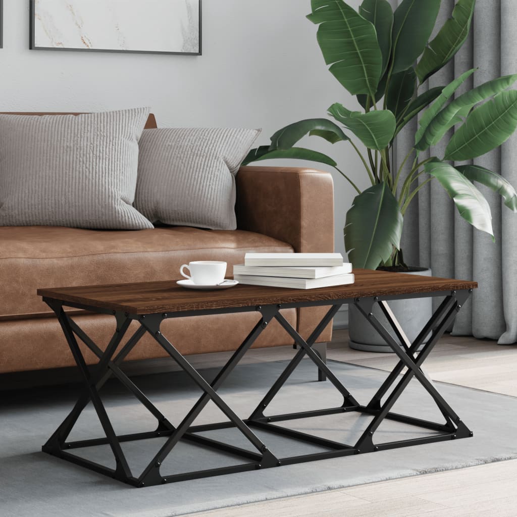Read more about Exeter wooden coffee table rectangular in brown oak