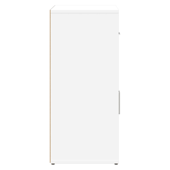 Exeter Wooden Sideboard With 2 Doors 1 Drawers In White