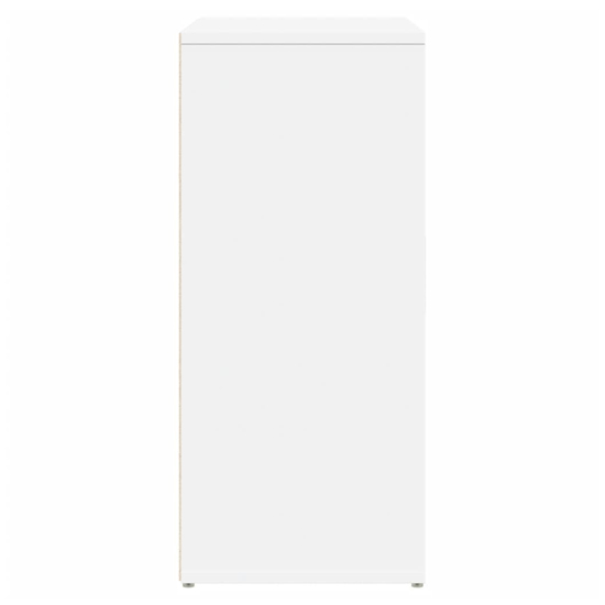 Exeter Wooden Sideboard With 2 Doors 2 Drawers In White