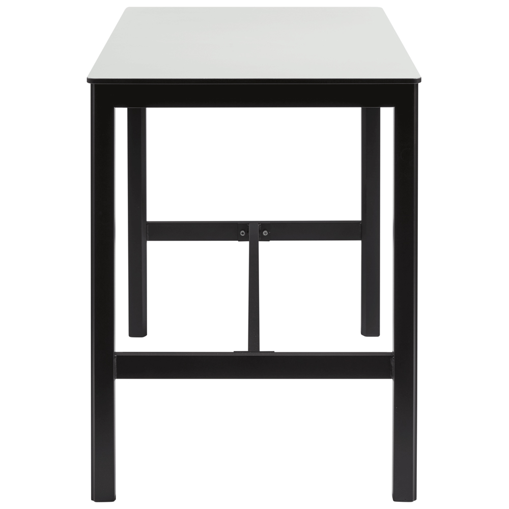 Extro 120cm Wooden Bar Table In White