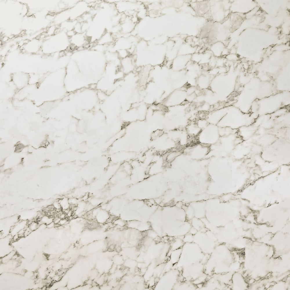 Extro 179cm Carrara Marble Effect Dining Table with Black Base
