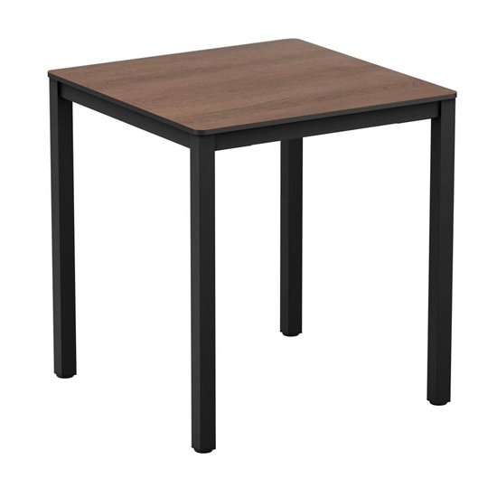 Photo of Extro square 69cm wooden dining table in new wood