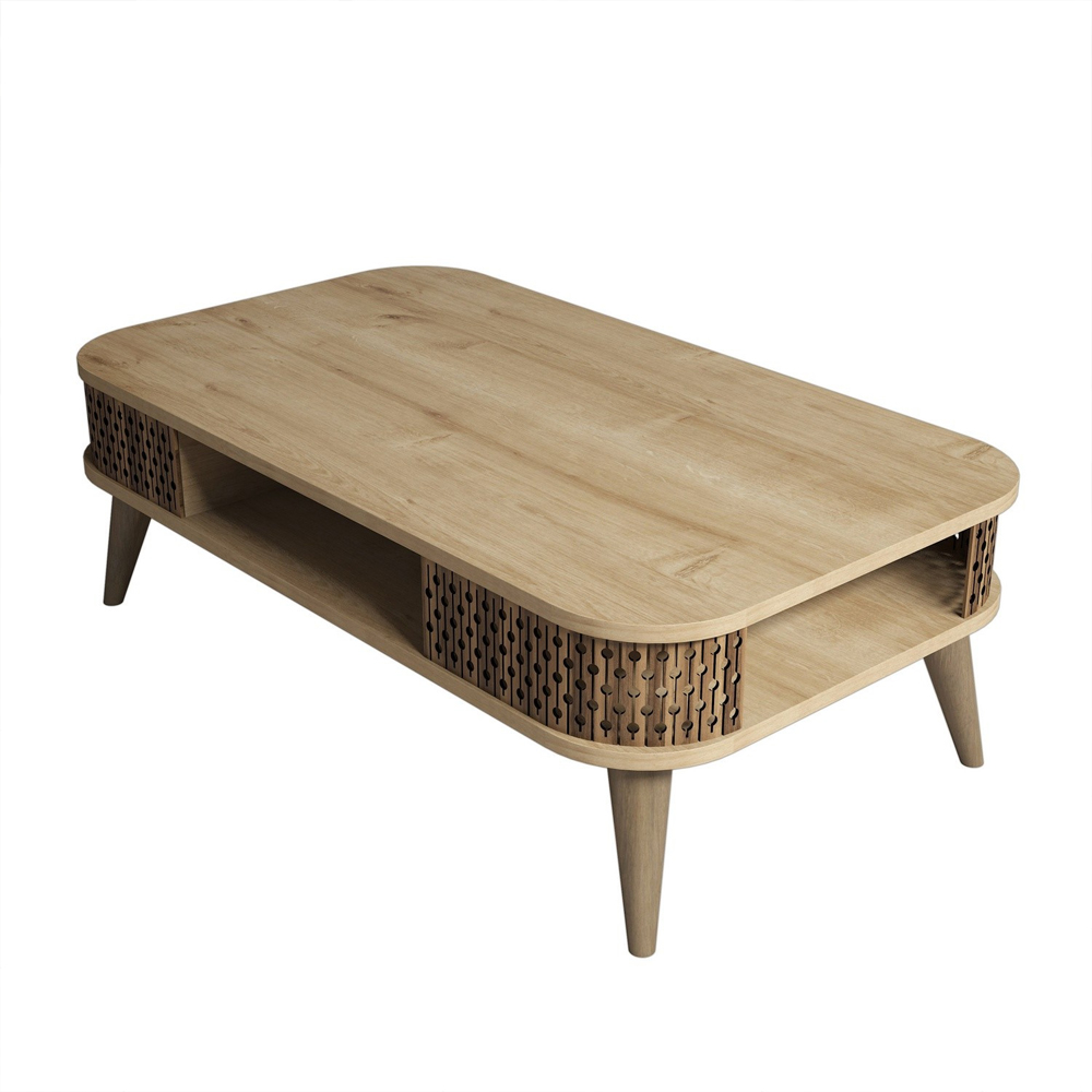 Eylul Wooden Coffee Table in Oak