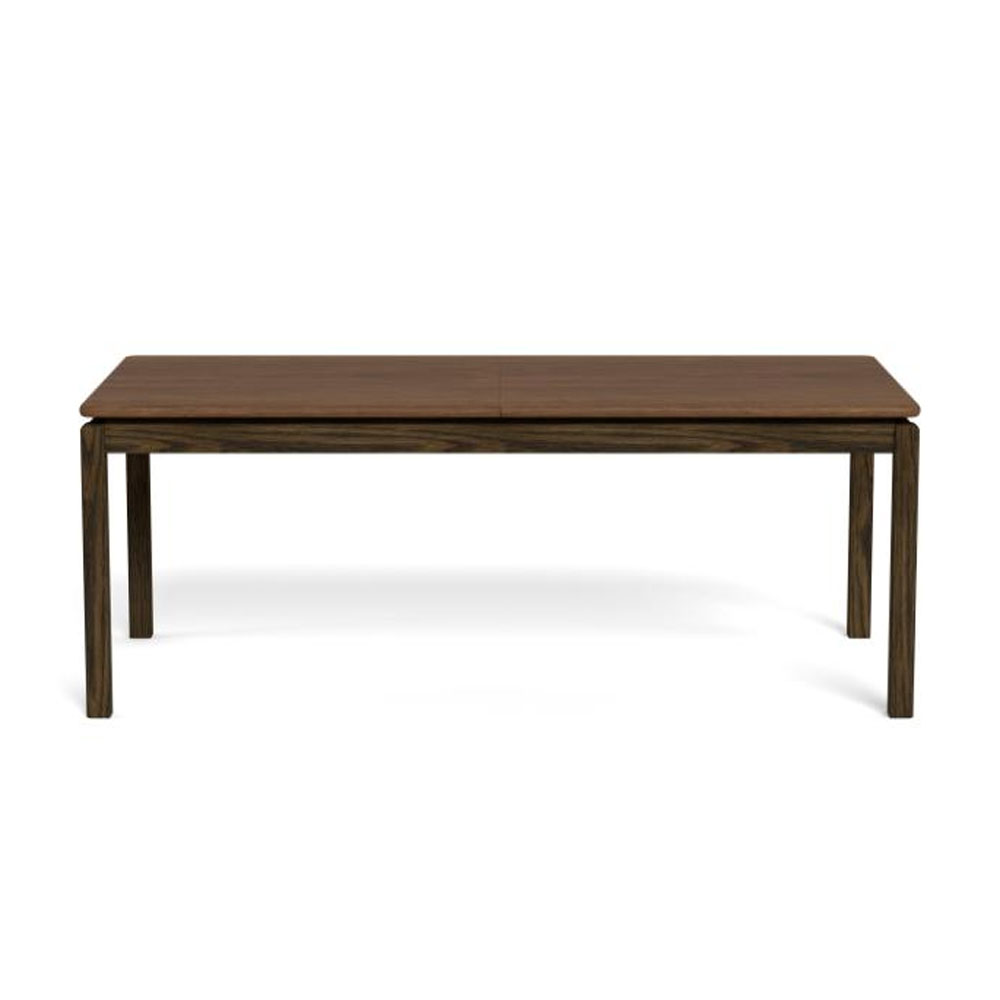 Ezanor Wooden Extending Dining Table in Smoked Oak