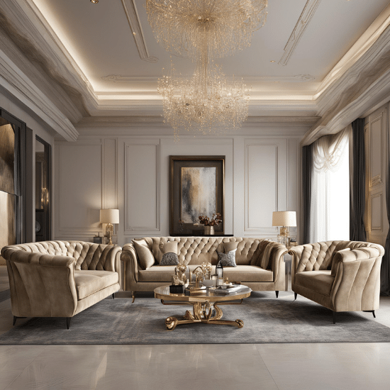 Modern Fabric Sofa Sets UK Sale