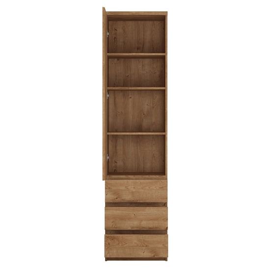 Felton Wooden Cupboard With 1 Door In Oak