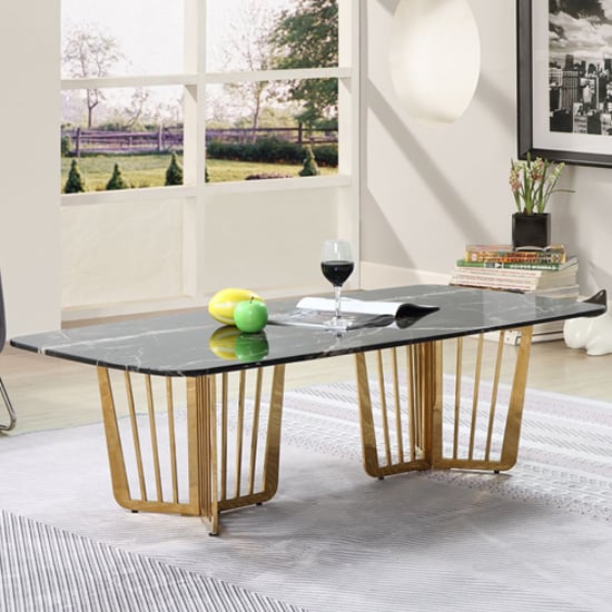 Black Marble Coffee Table Gold Legs Coffee Table Design Ideas