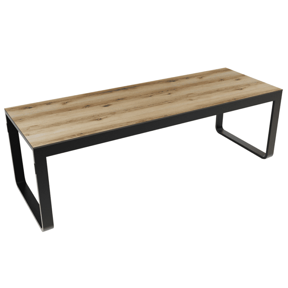 Fayette Wooden Extending Dining Table In Black