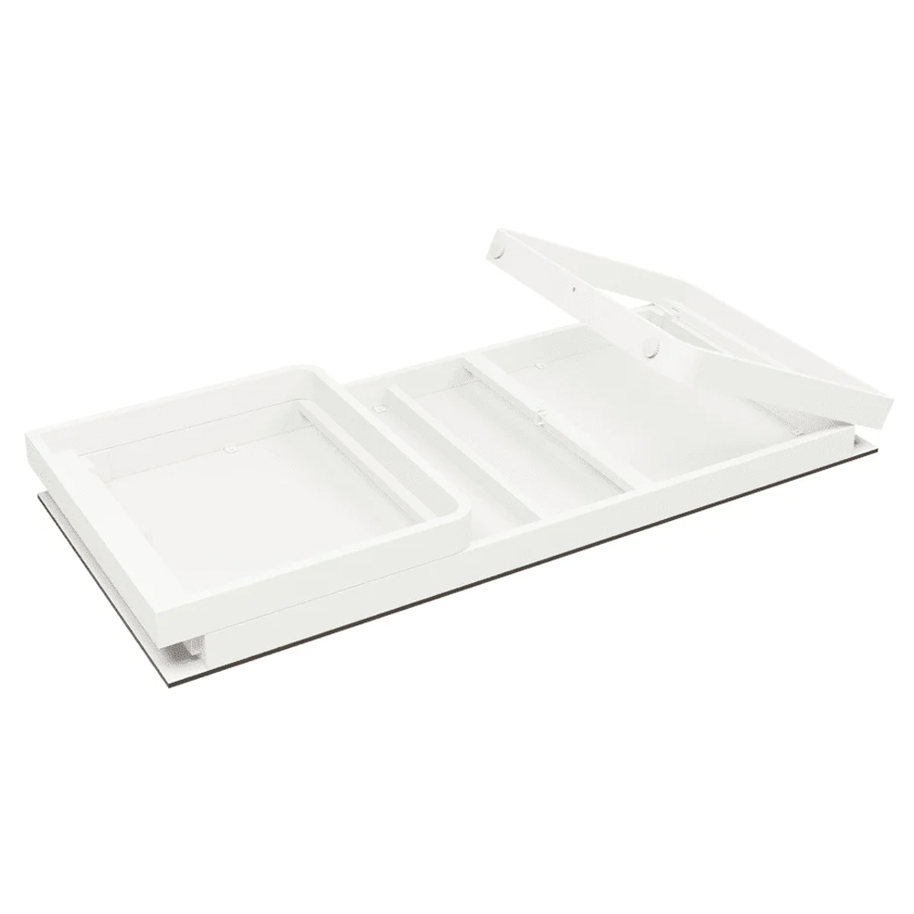 Fayette Wooden Extending Dining Table In White