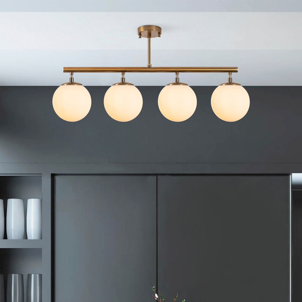Fazli Metal Ceiling Pendant Light in Gold