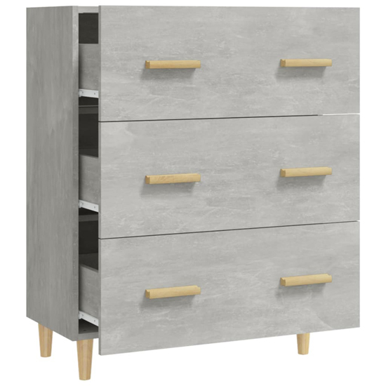 Fedra Highboard With 2 Shelves 3 Drawers In Concrete Effect_6