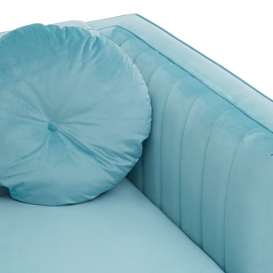 Lismore Upholstered Velvet 2 Seater Sofa In Midnight Green_6