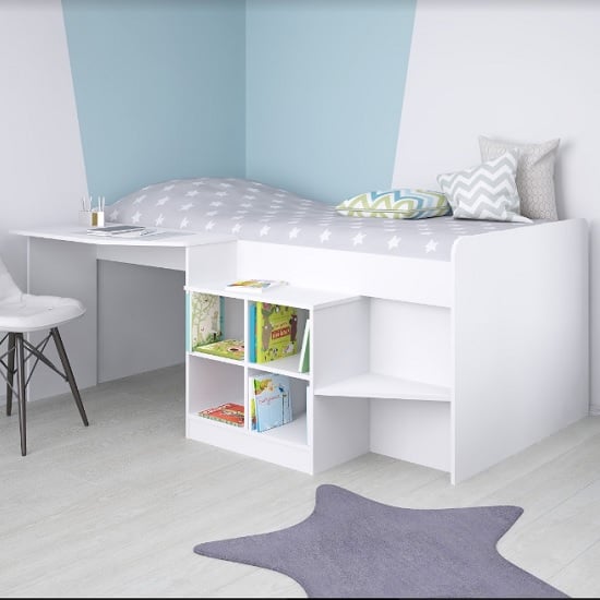 Photo of Feltner contemporary cabin bed in white