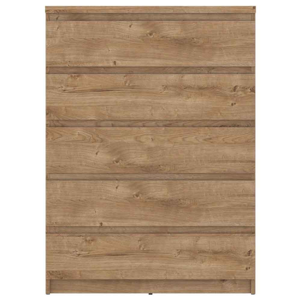 Felton Wooden Chest Of 5 Drawers In Ribbeck Oak