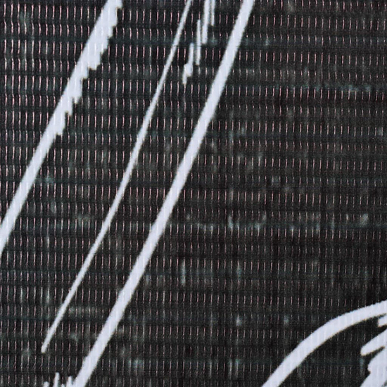 Femi Feathers 228cm x 170cm Room Divider In Black And White