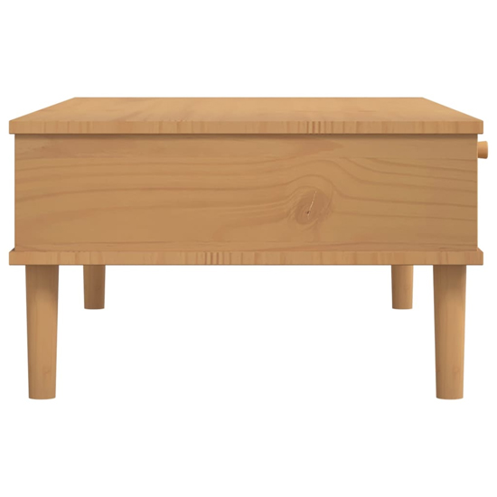 Fenland Wooden Coffee Table With 1 Drawer In Brown