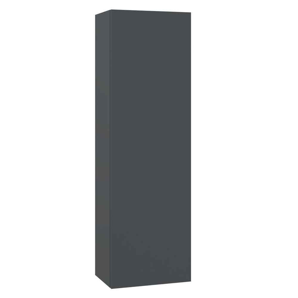 Ferla Tall Wooden Bathroom Storage Cabinet in Matte Anthracite