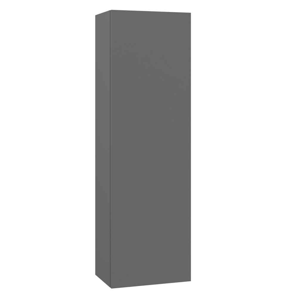 Ferla Tall Wooden Bathroom Storage Cabinet in Matte Grey