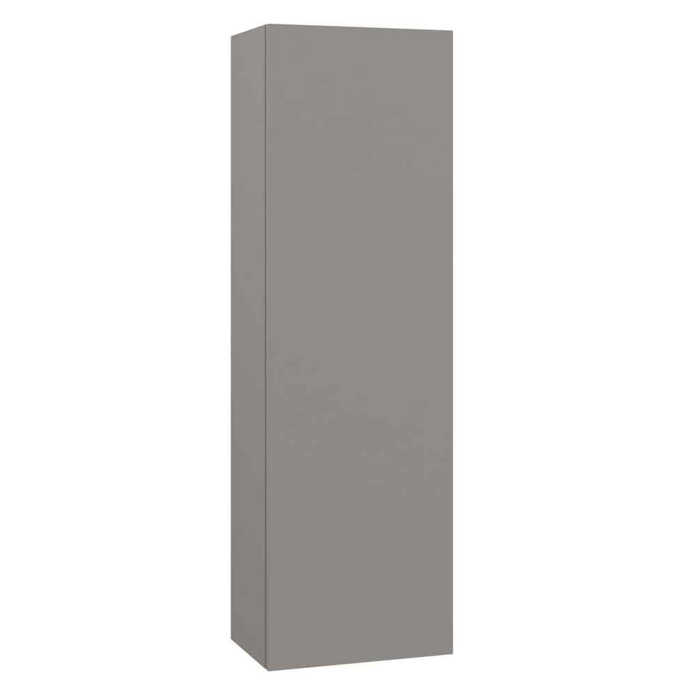 Ferla Tall Wooden Bathroom Storage Cabinet in Matte Mink
