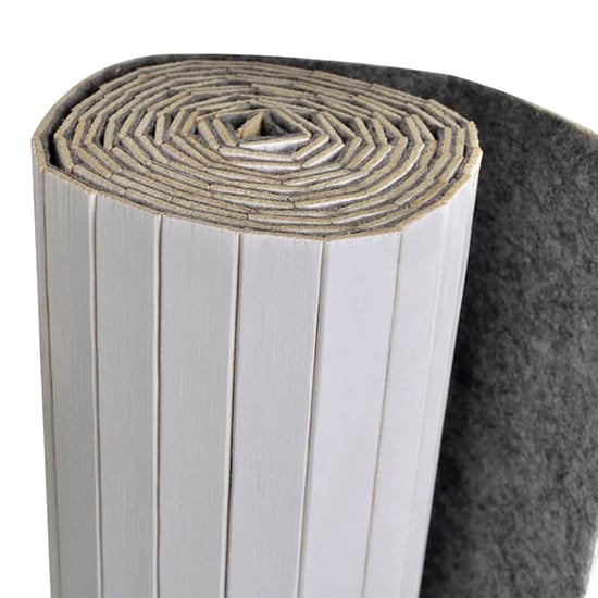 Fevre Bamboo 250cm x 165cm Room Divider In White_3