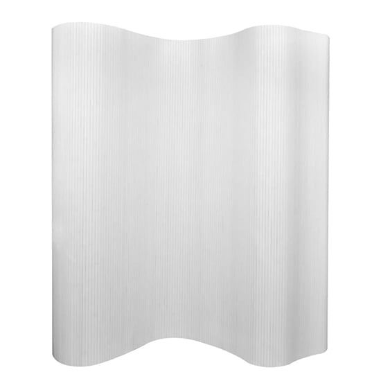 Photo of Fevre bamboo 250cm x 165cm room divider in white