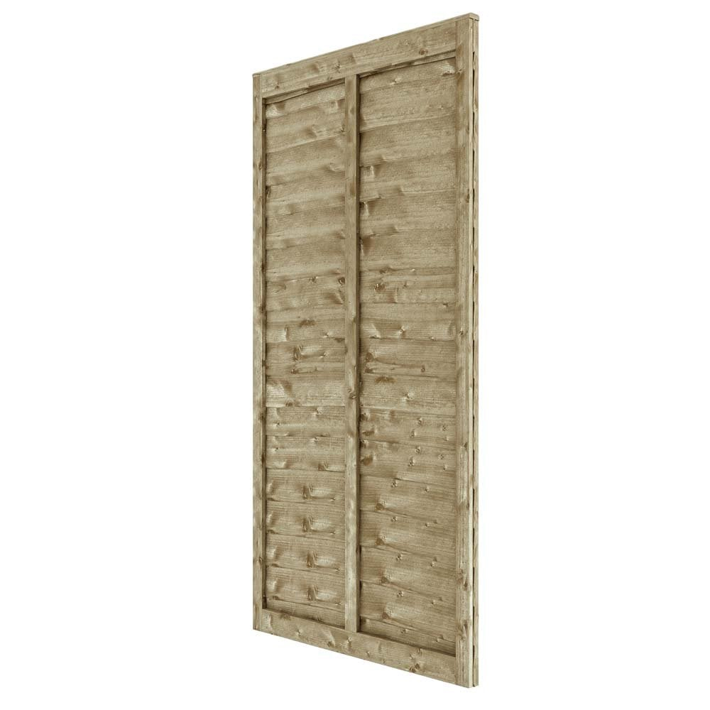 Fico Wooden Garden Traditional Lap Gate In Natural