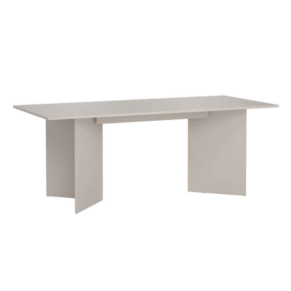 Fielding Ractangular Wooden Dining Table in Cashmere
