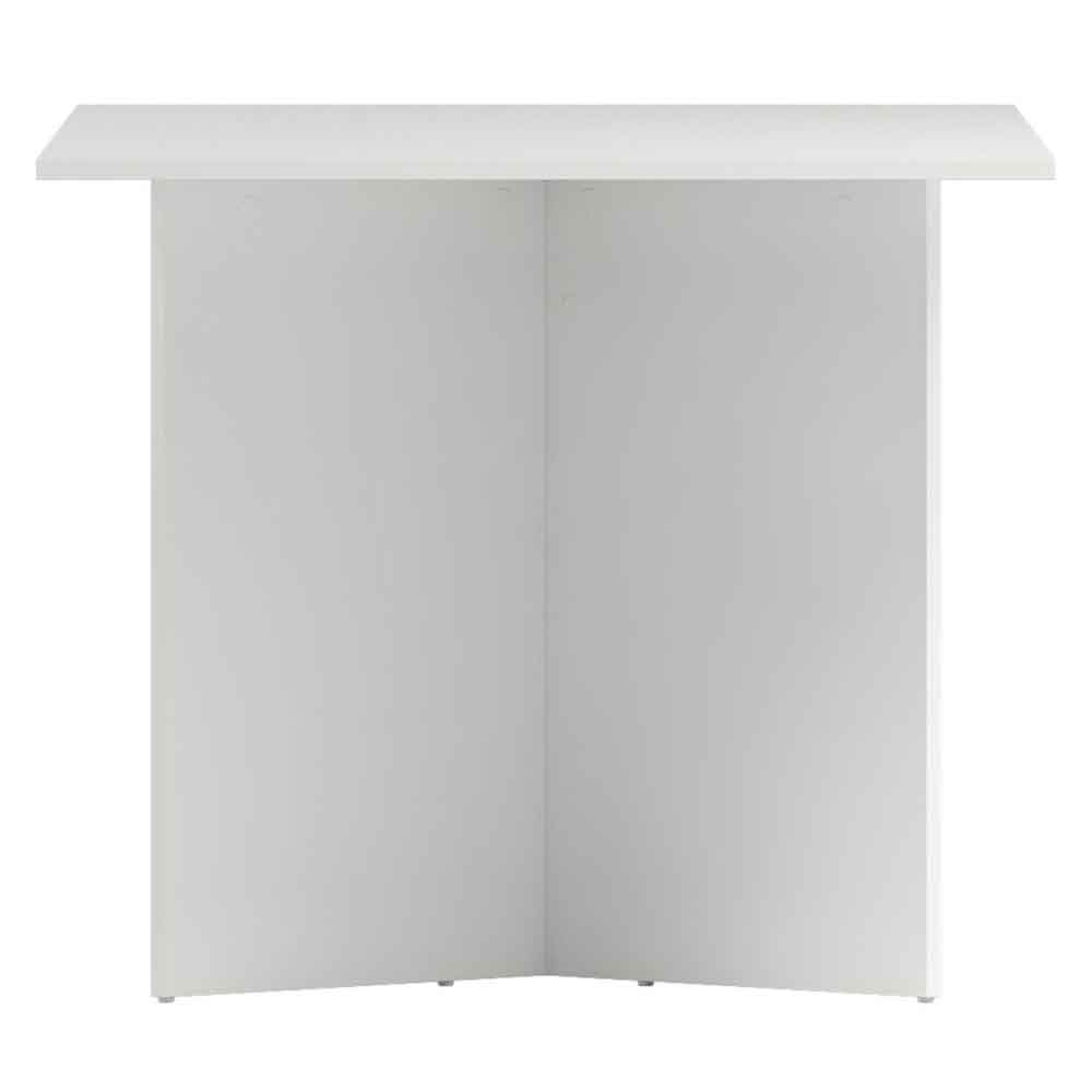 Fielding Ractangular Wooden Dining Table in White