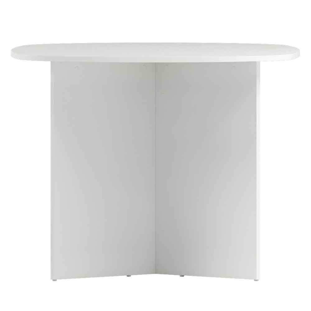 Fielding Soft Edge Wooden Dining Table in White