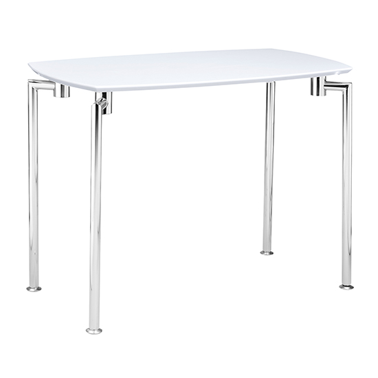 Read more about Filia high gloss console table in white