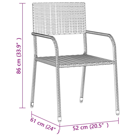 Filey Poly Rattan 5 Piece Outdoor Dining Set In Grey