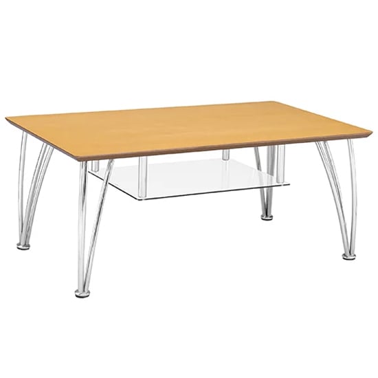 Read more about Filia wooden coffee table in beech