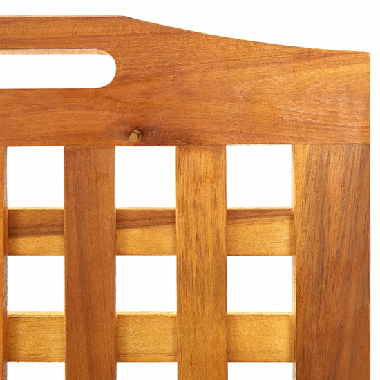 Filiz 4 Panels 161cm x 2cm x 170cm Room Divider In Acacia Wood_5