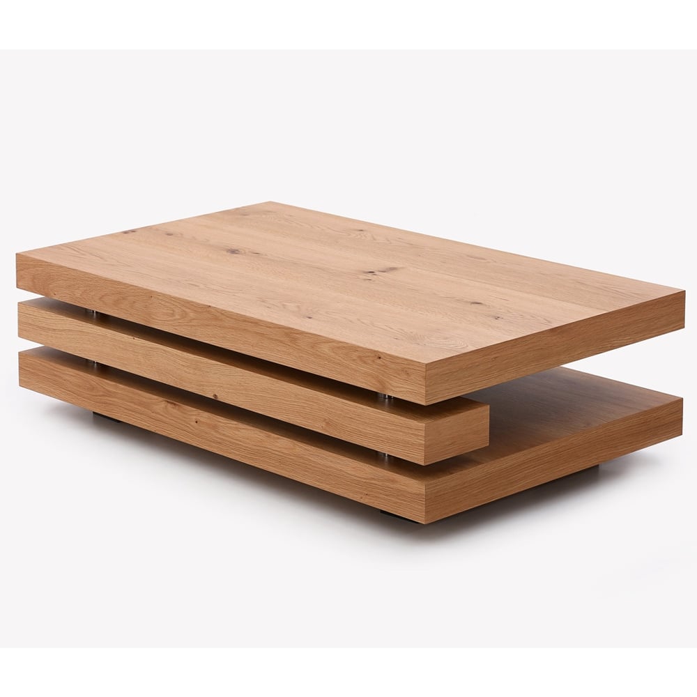 Read more about Fillippo wooden coffee table rectangular in white oak