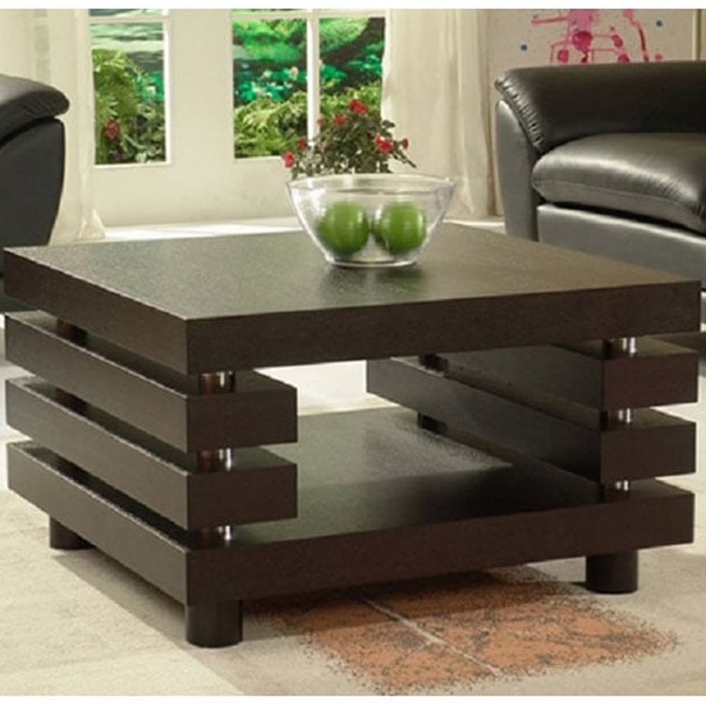 Read more about Fillippo wooden lamp table square in dark elm
