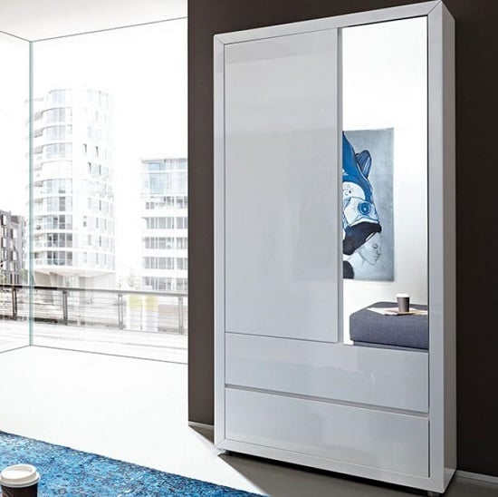 fino wardrobe white gloss - Fitted Wardrobes For Small Rooms Ideas Kensington