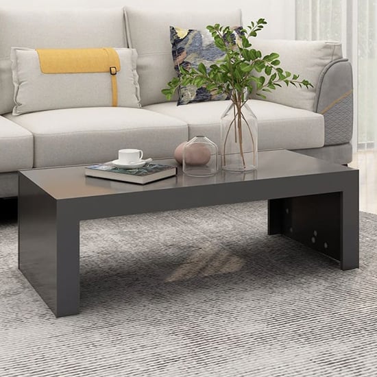 Fionn Rectangular Wooden Coffee Table In Grey Furniture in Fashion