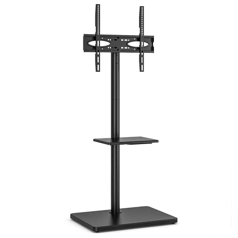 Fivaro Wooden Pedestal TV Stand in Black