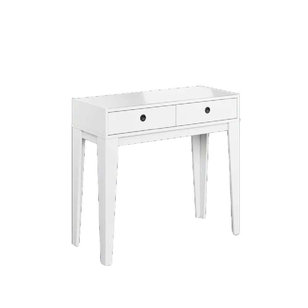 Fletcher Wooden Dressing Table With 2 Drawers In White