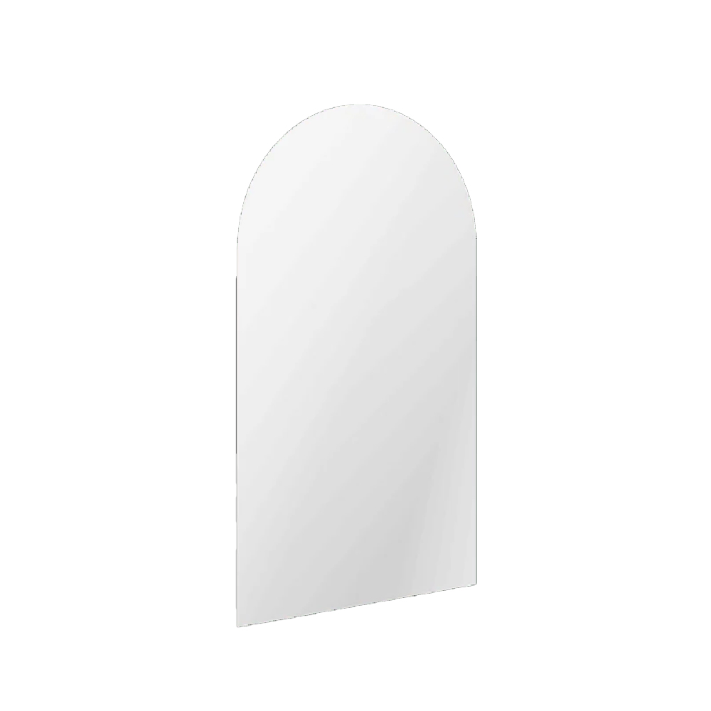 Fletcher Glass Mirror In White