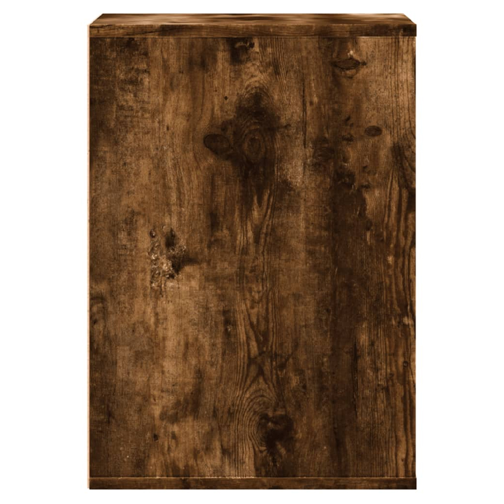 Flint Wooden Chest Of 3 Drawers In Smoked Oak