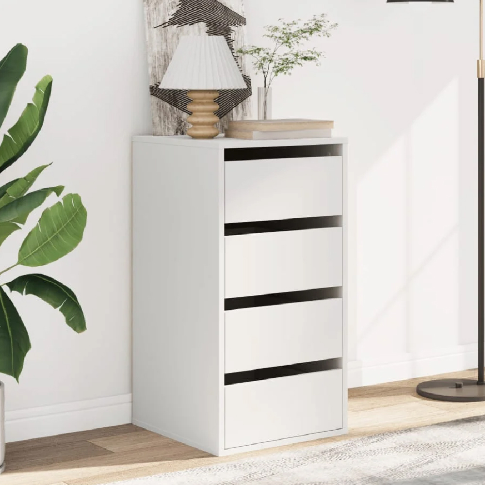 Read more about Flint wooden chest of 4 drawers in white