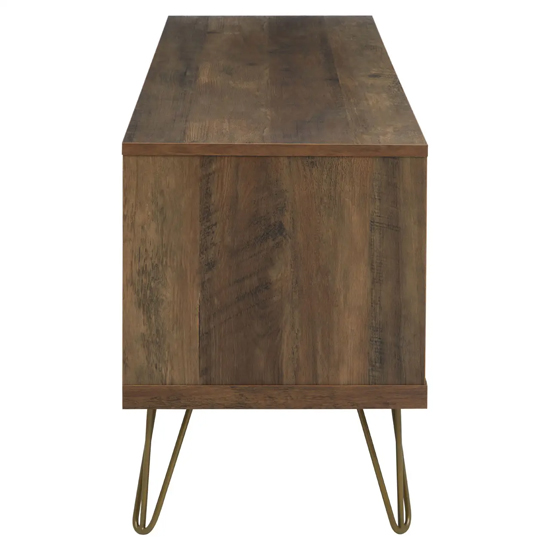 Flora Wooden TV Stand With 1 Door 2 Drawers In Veneering Effect