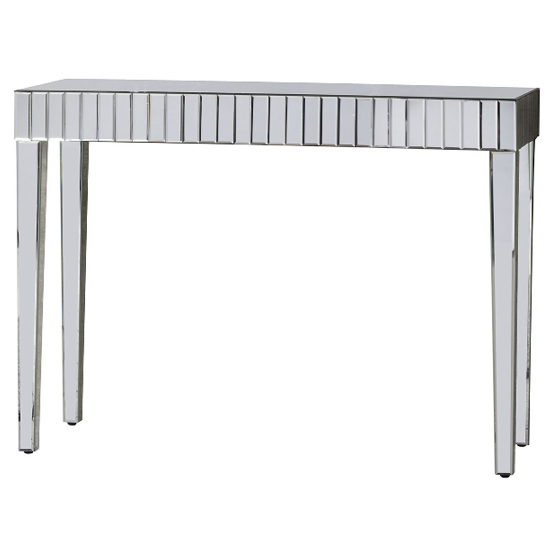 Floren Mirrored Glass Console Table In Silver_2