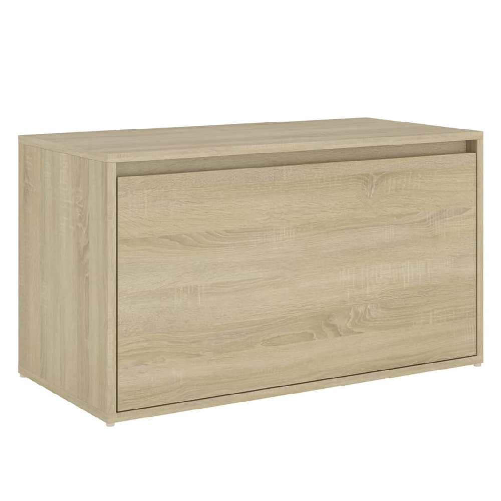 Florence Wooden Hallway Seating Bench In Sonoma Oak