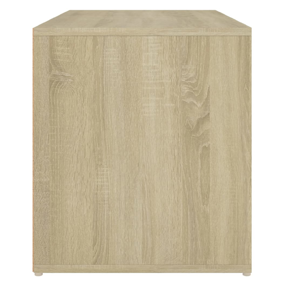 Florence Wooden Hallway Seating Bench In Sonoma Oak