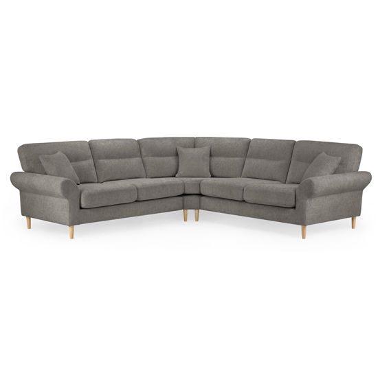 Read more about Folsom large fabric corner sofa in mocha