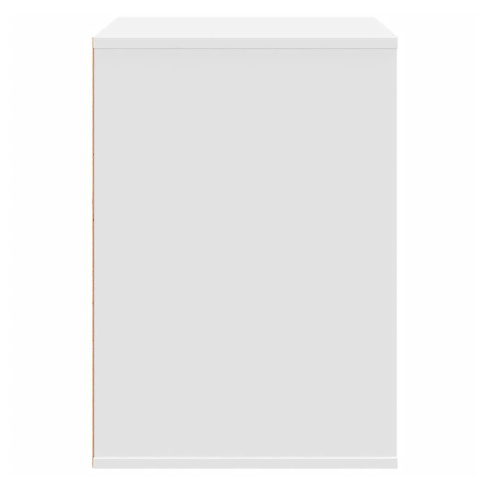 Fontana Wooden Chest Of 3 Drawers In White